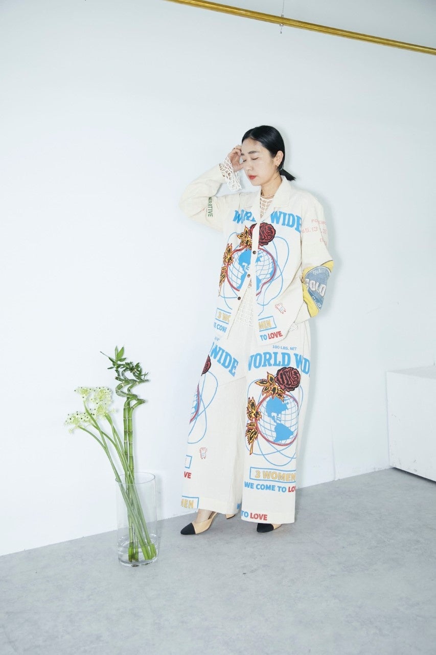 Jacket ￥82,950(tax in) Pants ￥59,850(tax in)※全店展開