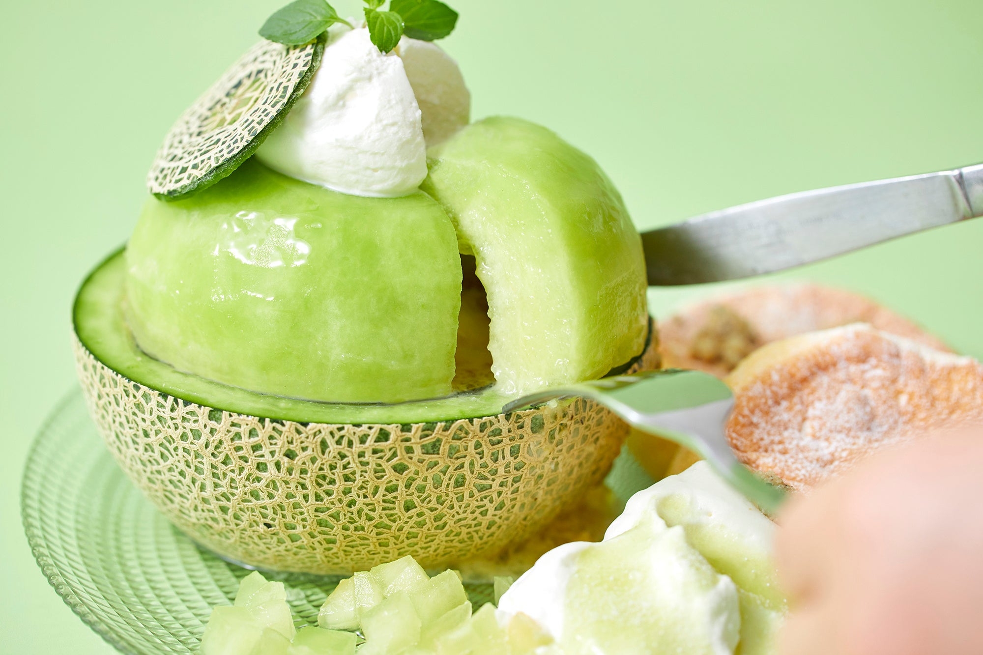 まんまるメロン