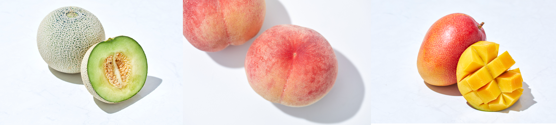 メロン桃マンゴー