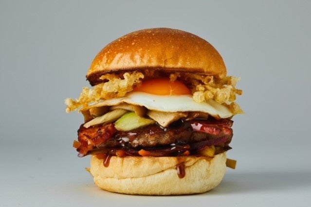 月見てんぷらバーガー