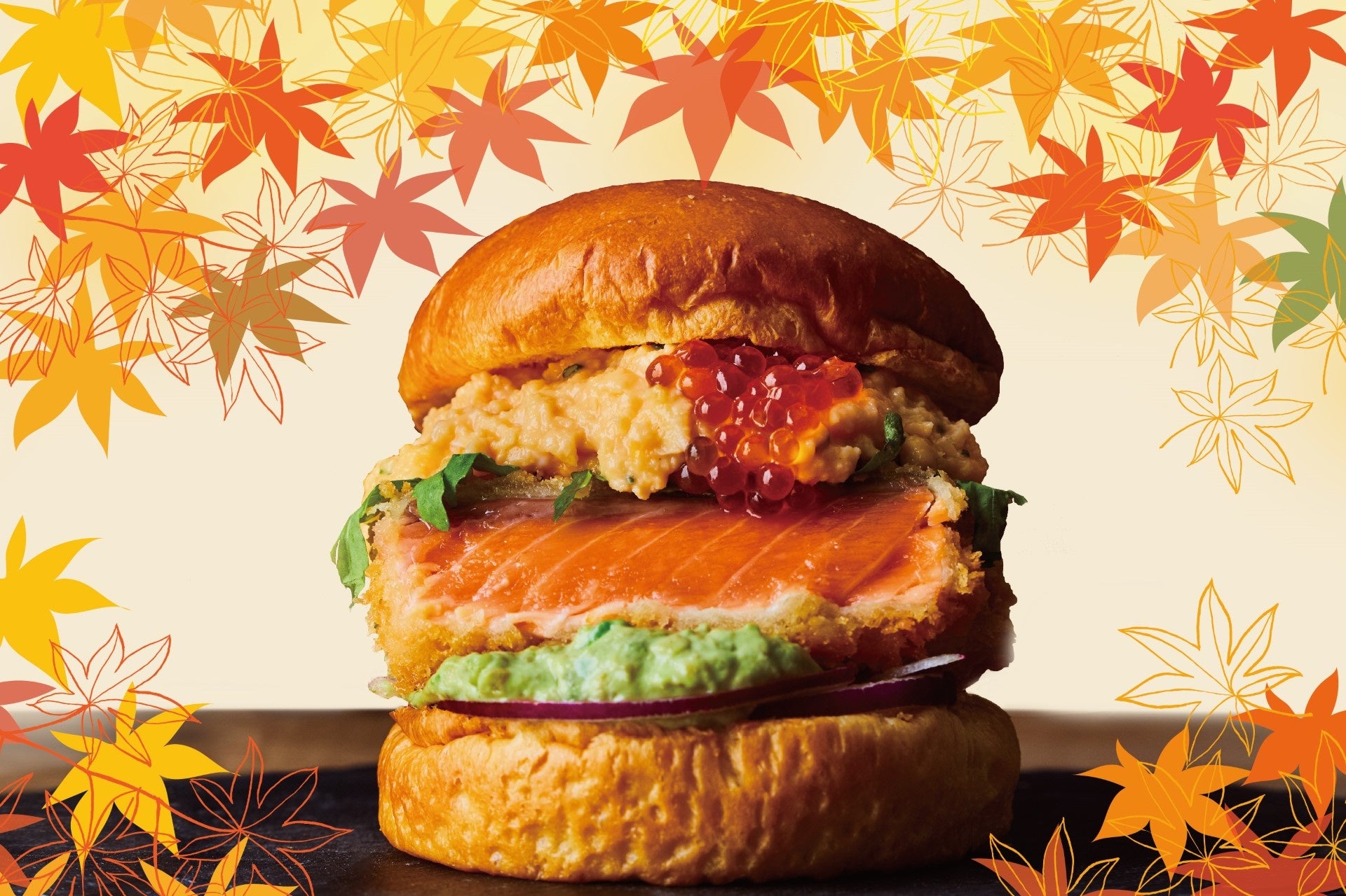 レアサーモンカツエッグサンド