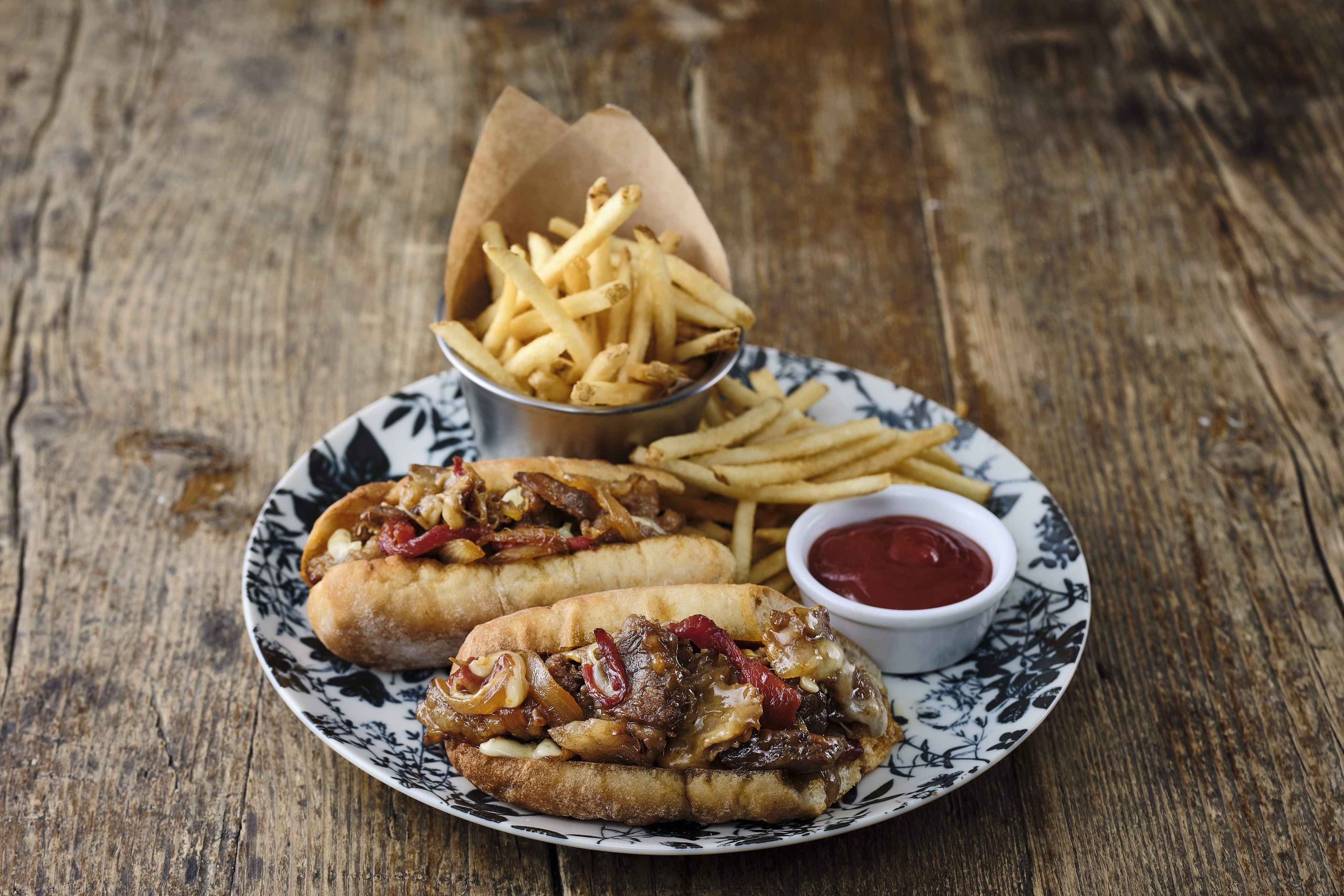 和風フィリーチーズサンド