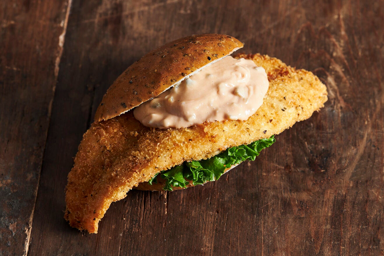 Fried Fish & Aurora Sauce