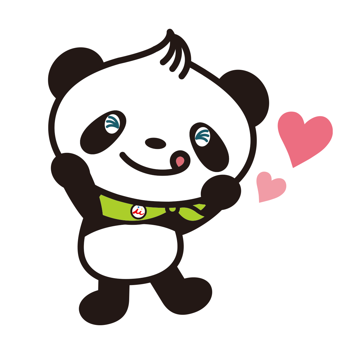 ハオパオパンダ_おいしい♡ポーズ