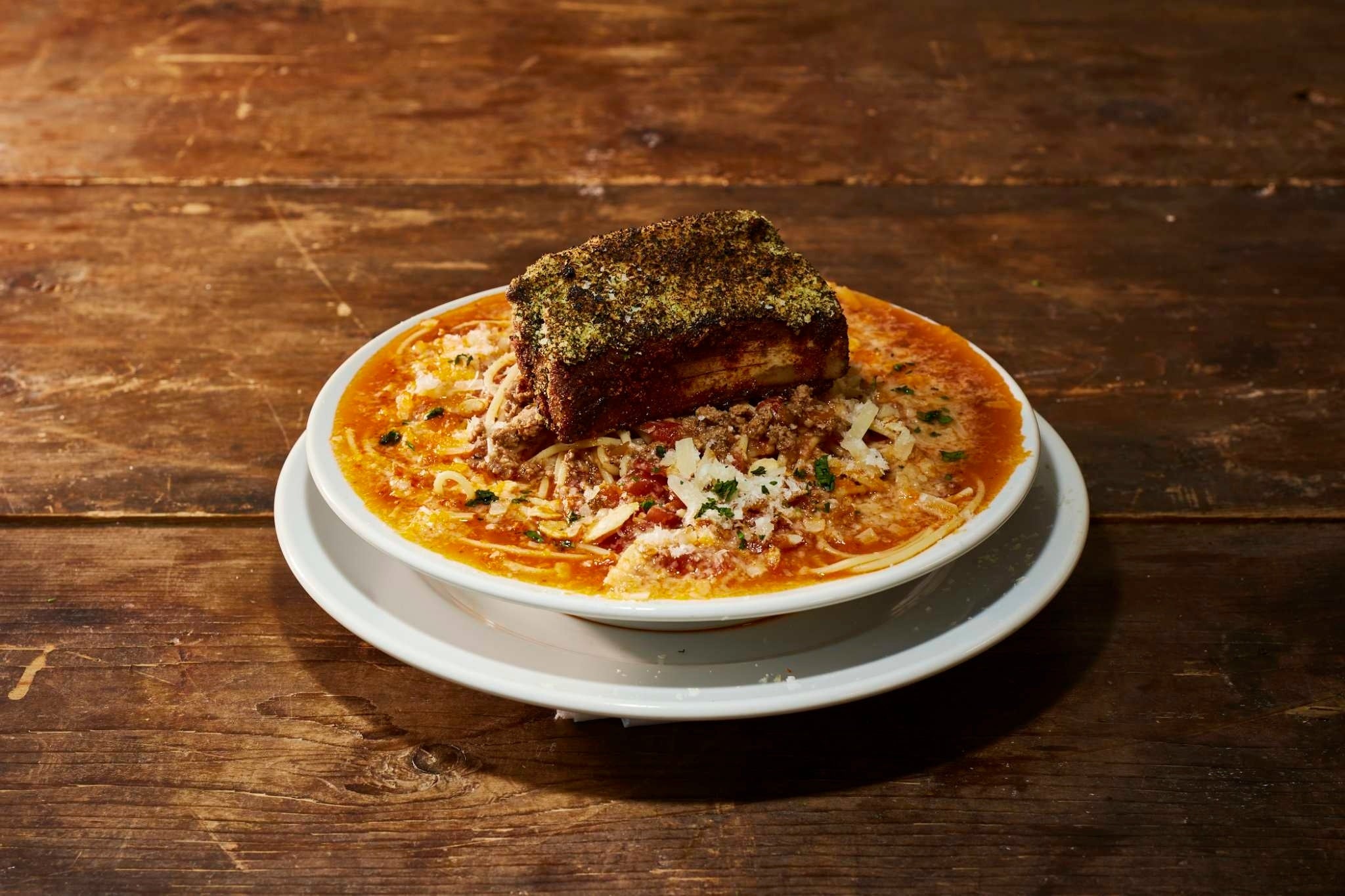 BBQスペアリブのミートソース