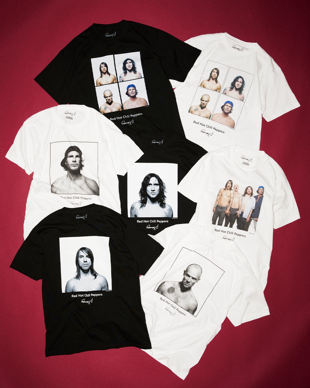 Red Hot Chili Peppers by Ross Halfin」TシャツがJOURNAL STANDARD Red Hot Chili Peppers by Ross Halfin」TシャツがJOURNAL STANDARD