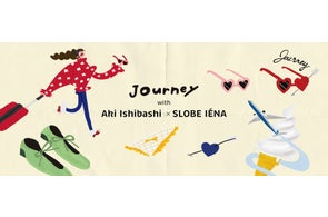 【SLOBE IÉNA】イラストレーターAki Ishibashiとのコラボアイテムが登場!
