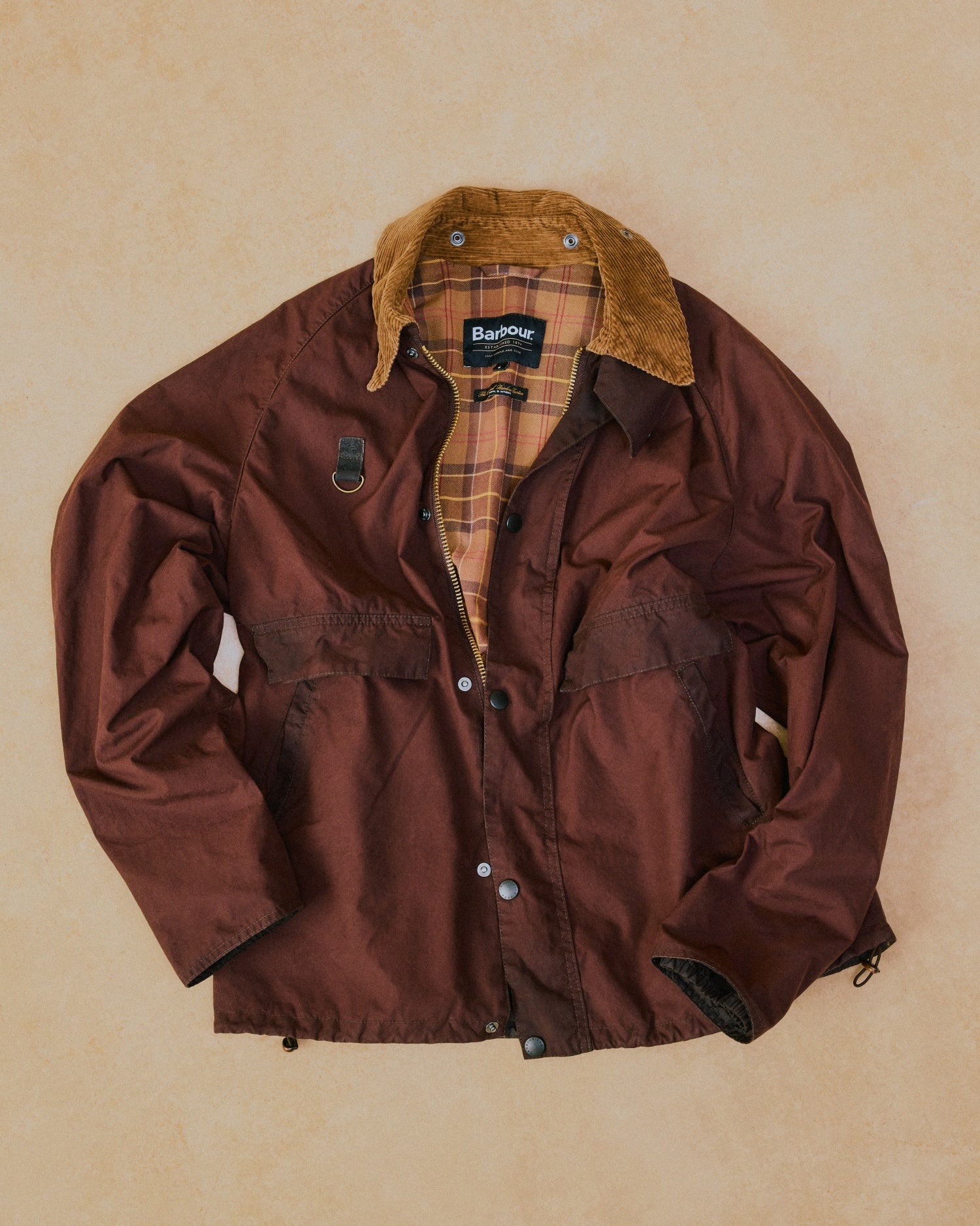 Barbour × JOURNAL STANDARD別注ビックスペイ バブアー Barbour ×JOURNAL STANDARDより洗い加工を施した別注「SPEY