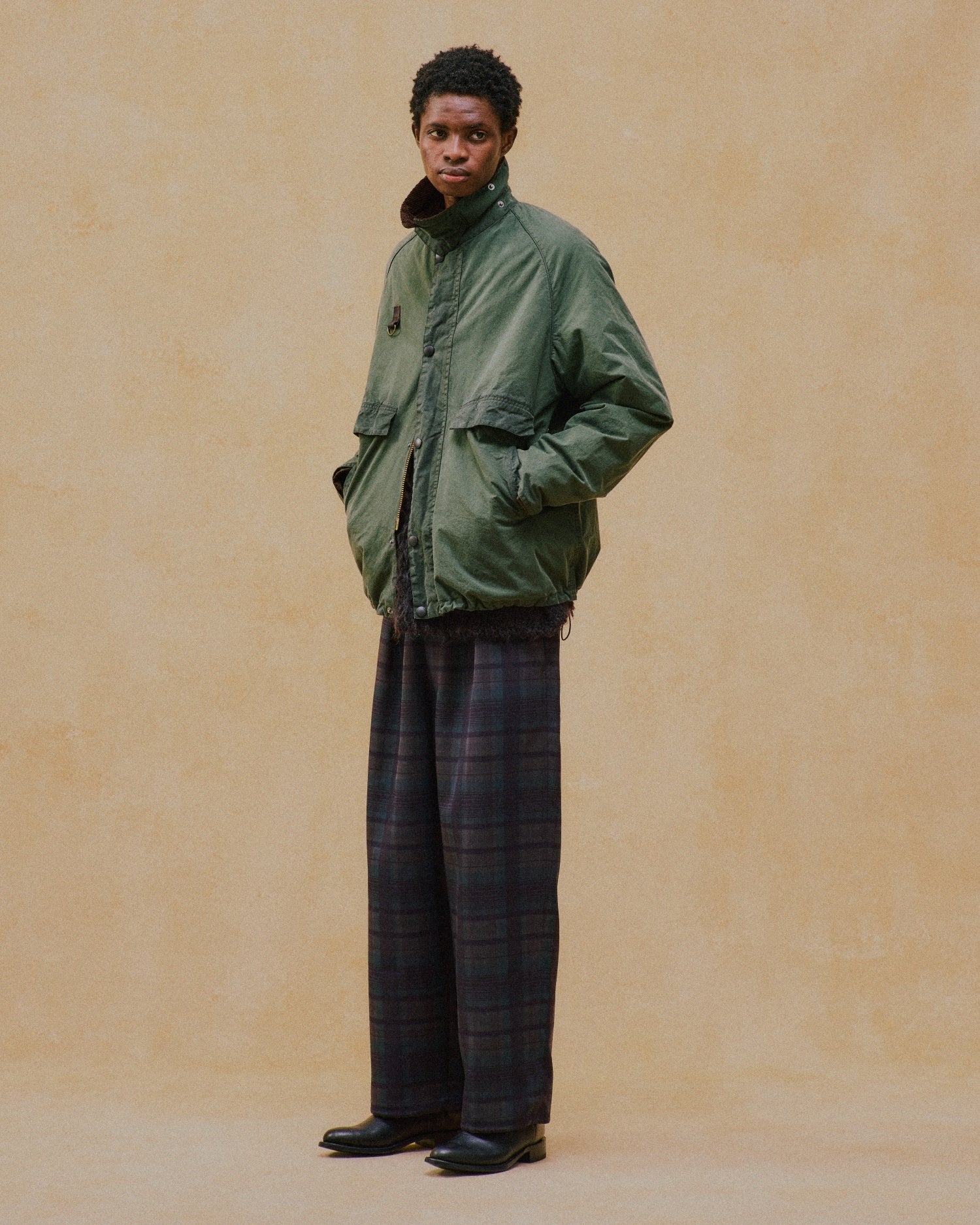 バブアー ニューバレー ジャーナルスタンダード Barbour 新品同様 20aw