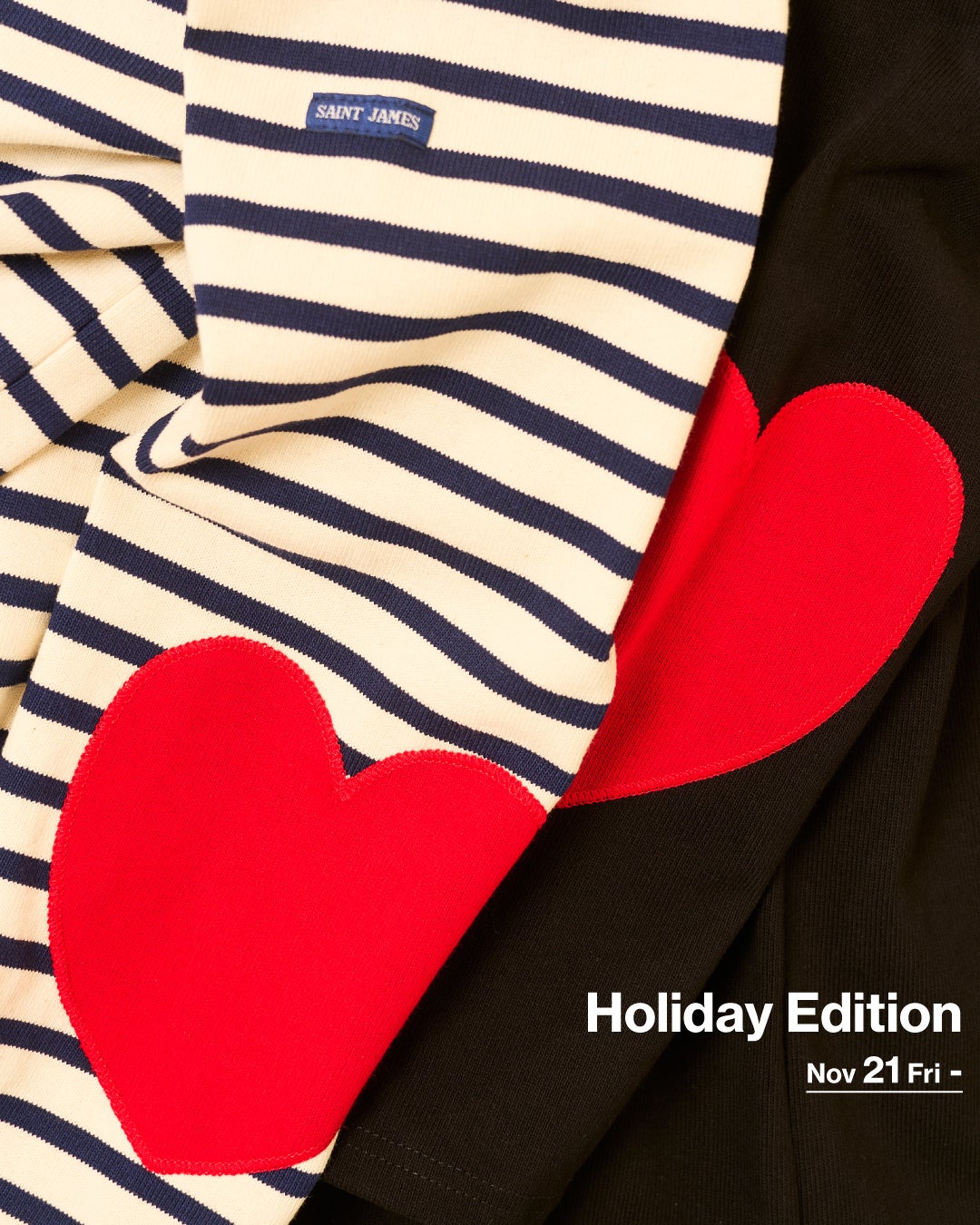 セントジェームス　3枚セット SAINT JAMES(セントジェームス）」HOLIDAY気分を盛り上げるカプセル