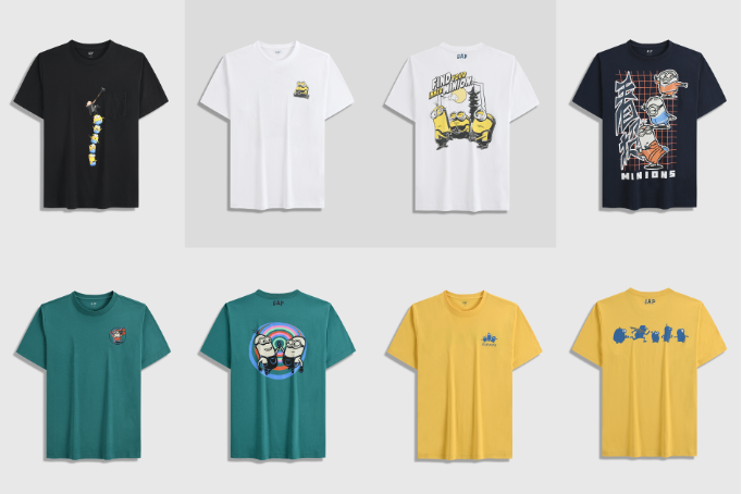 Gapが「ミニオン」とのコラボレーションTシャツを発売 | ギャップ