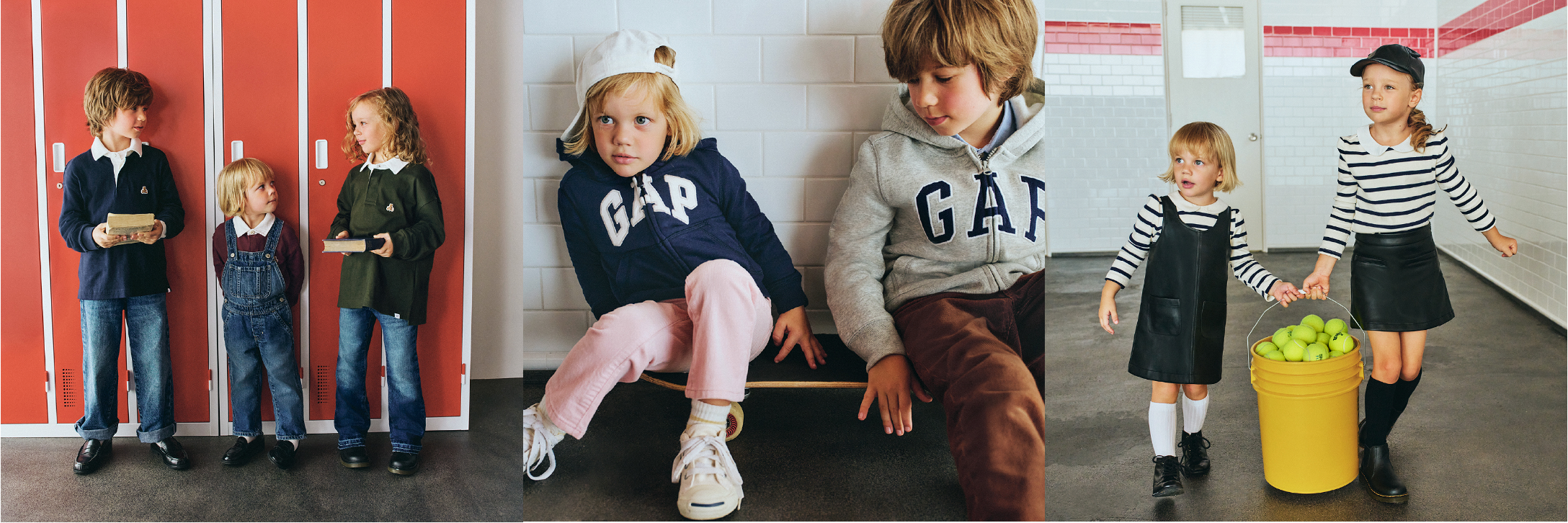 ●Bridging The Gap Gap、雑誌「FUDGE」と提案する兄弟&姉妹でお揃いを楽しむGapKidsの