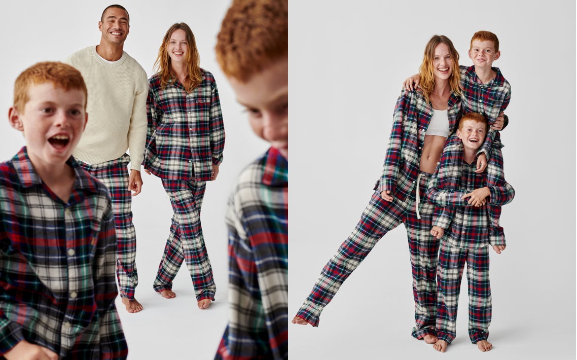 Gap、ファミリーで楽しめるスリープウェアコレクションを発売 Gap、ファミリーで楽しめるスリープウェアコレクションを発売