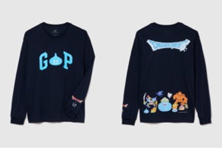 Gap、ドラゴンクエストとのコラボコレクションをプレミアム Gap、ドラゴンクエストとのコラボコレクションをプレミアム