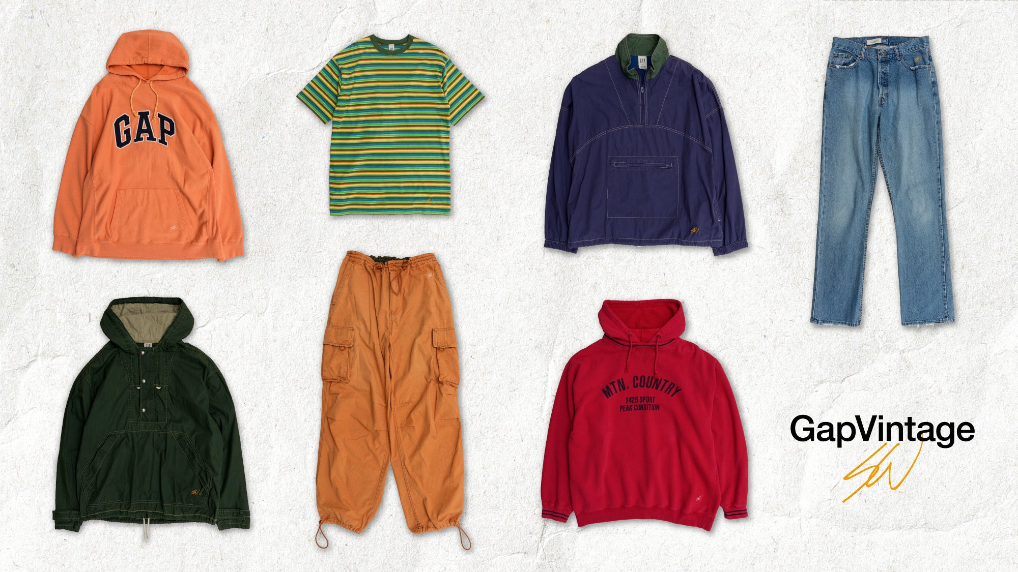 GAP× SEAN WOTHERSPOON コラボアノラック GAP（ギャップ）の「Re-Issue by Sean Wotherspoon アノラック