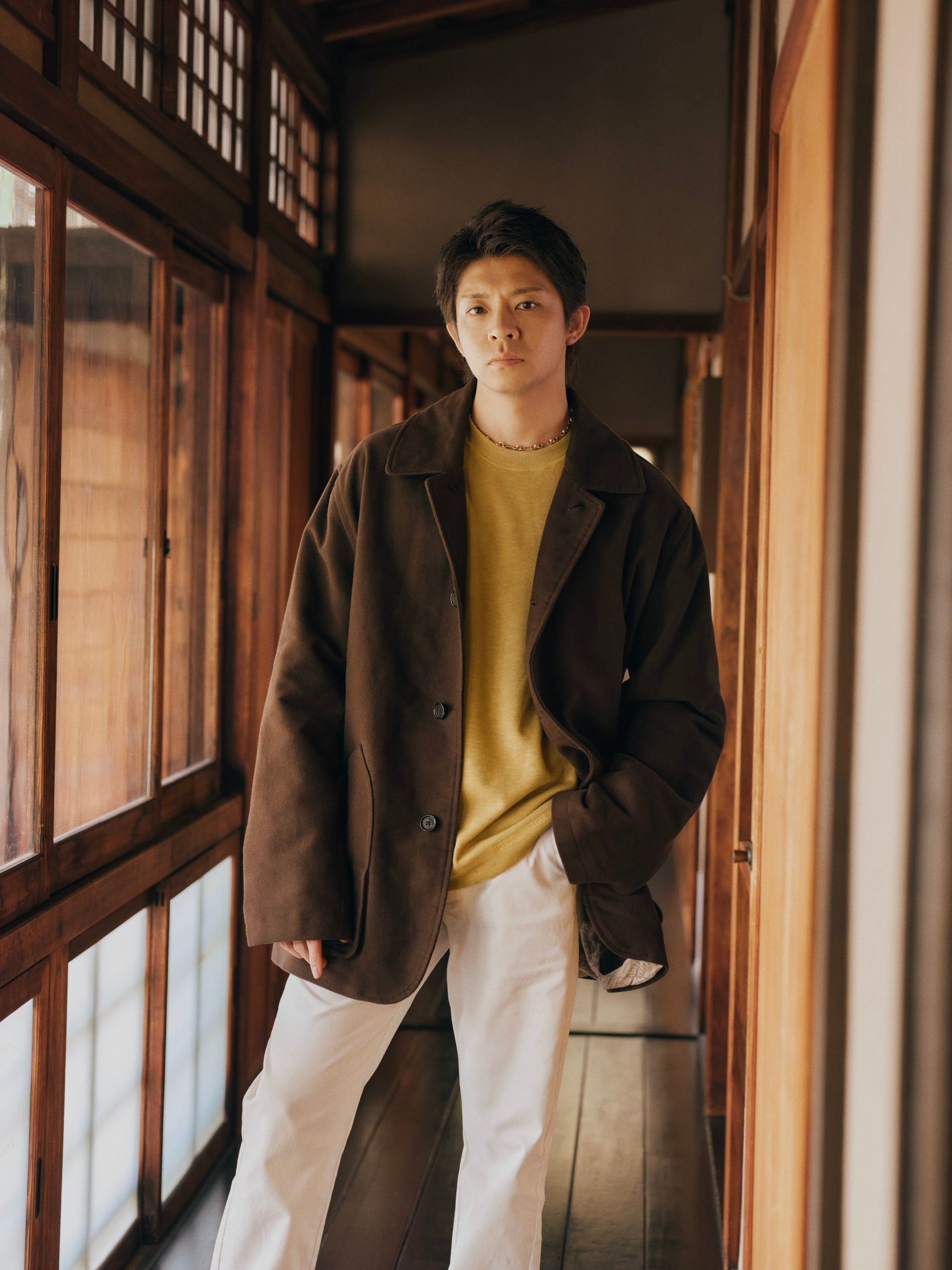 バナナ・リパブリック、日本初ブランドアンバサダー Number_i 岸優太