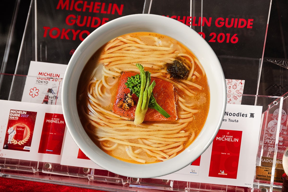 3月限定「サーモン白湯Soba」※提供ビジュアルは変更となる場合があります。