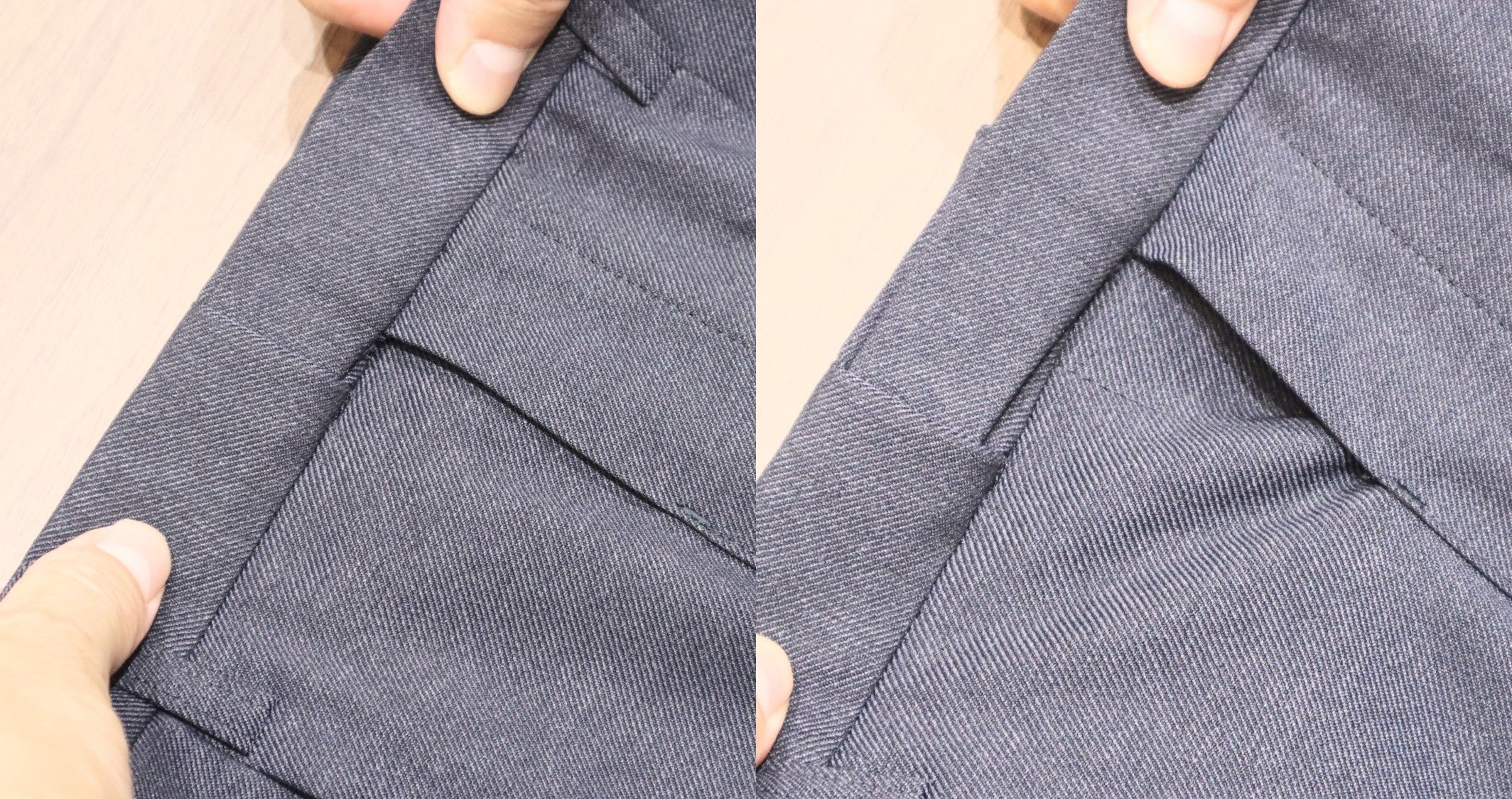 フロントに設置したスマートブースト ※ウエストがサイドに伸びる仕組み