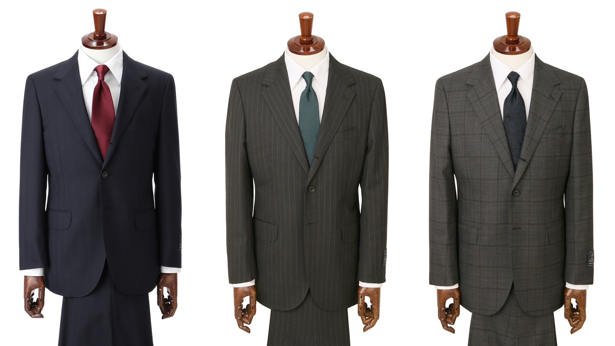 新品未使用！スーツカンパニーY6相当のスタイリッシュダブルスーツ！素敵なグレーです！