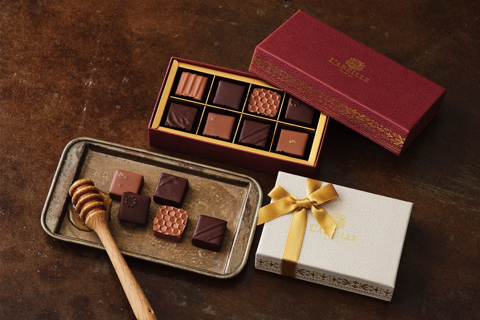 はちみつボンボンショコラ集合イメージ