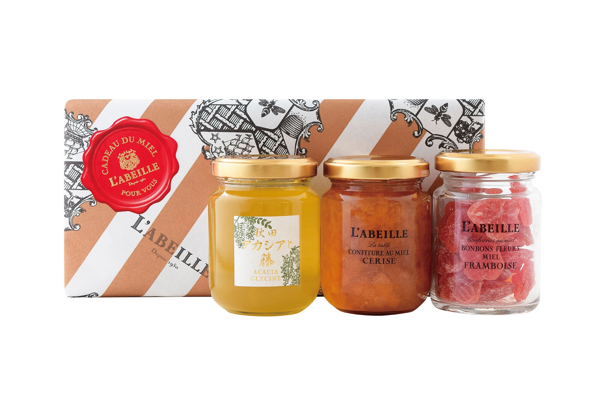 母の日はちみつギフト3 つの味わい
