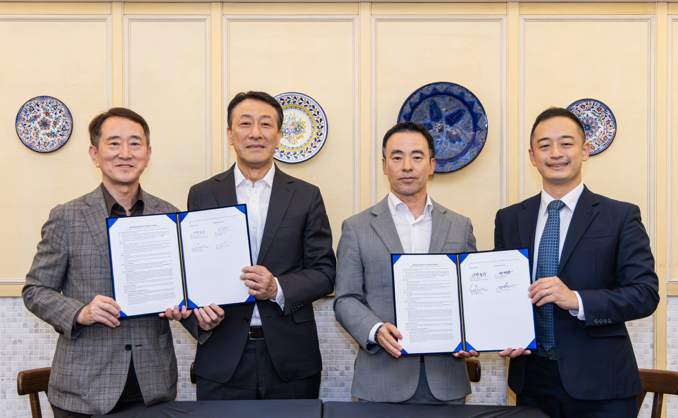 クエストリー、韓国のコンテンツ投資会社Solaire Partnersと日韓共同コンテンツファンドの組成に向けたMOUを締結