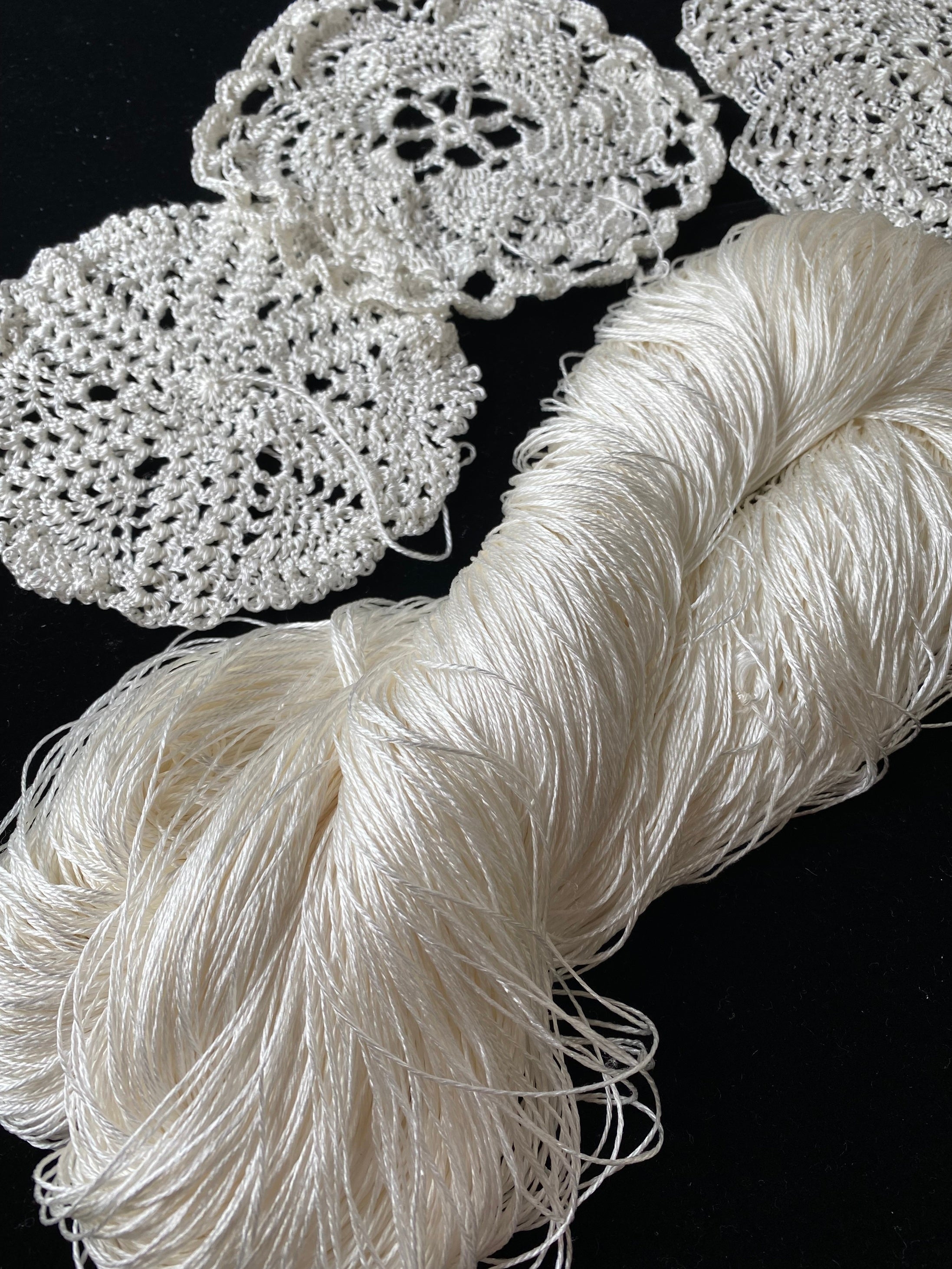 上州座繰り絹糸