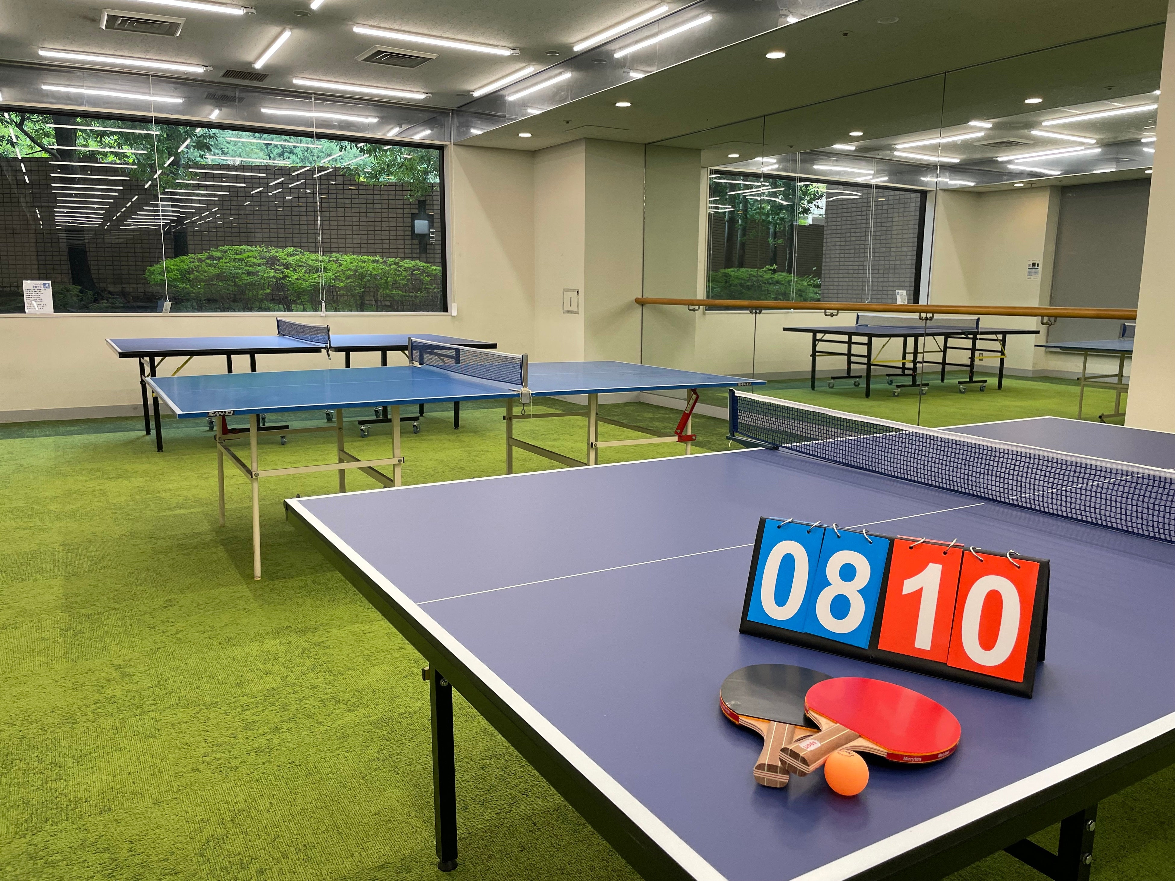 卓球場
