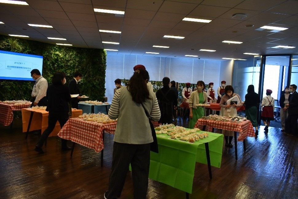 2月2日 フィナンシャルシティノースタワーの様子