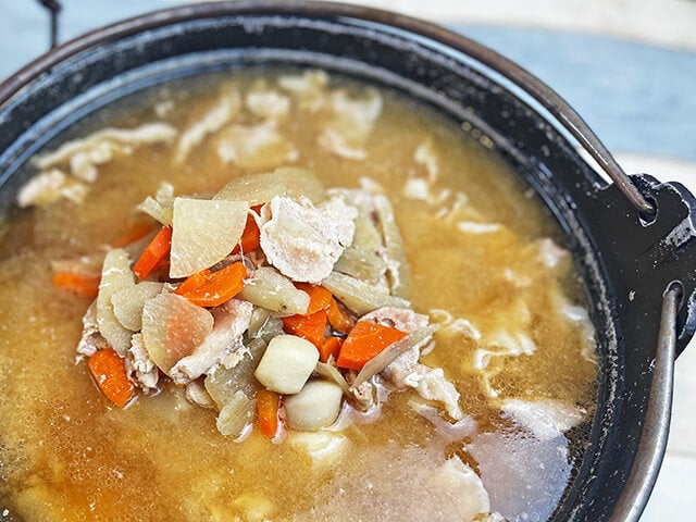 東北秋の定番 芋煮