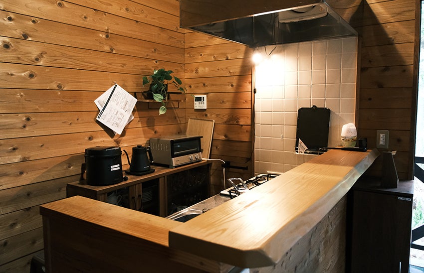 キッチン設備も完備