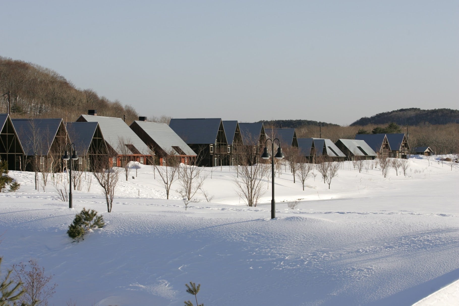 レイクサイドドッグヴィラ外観