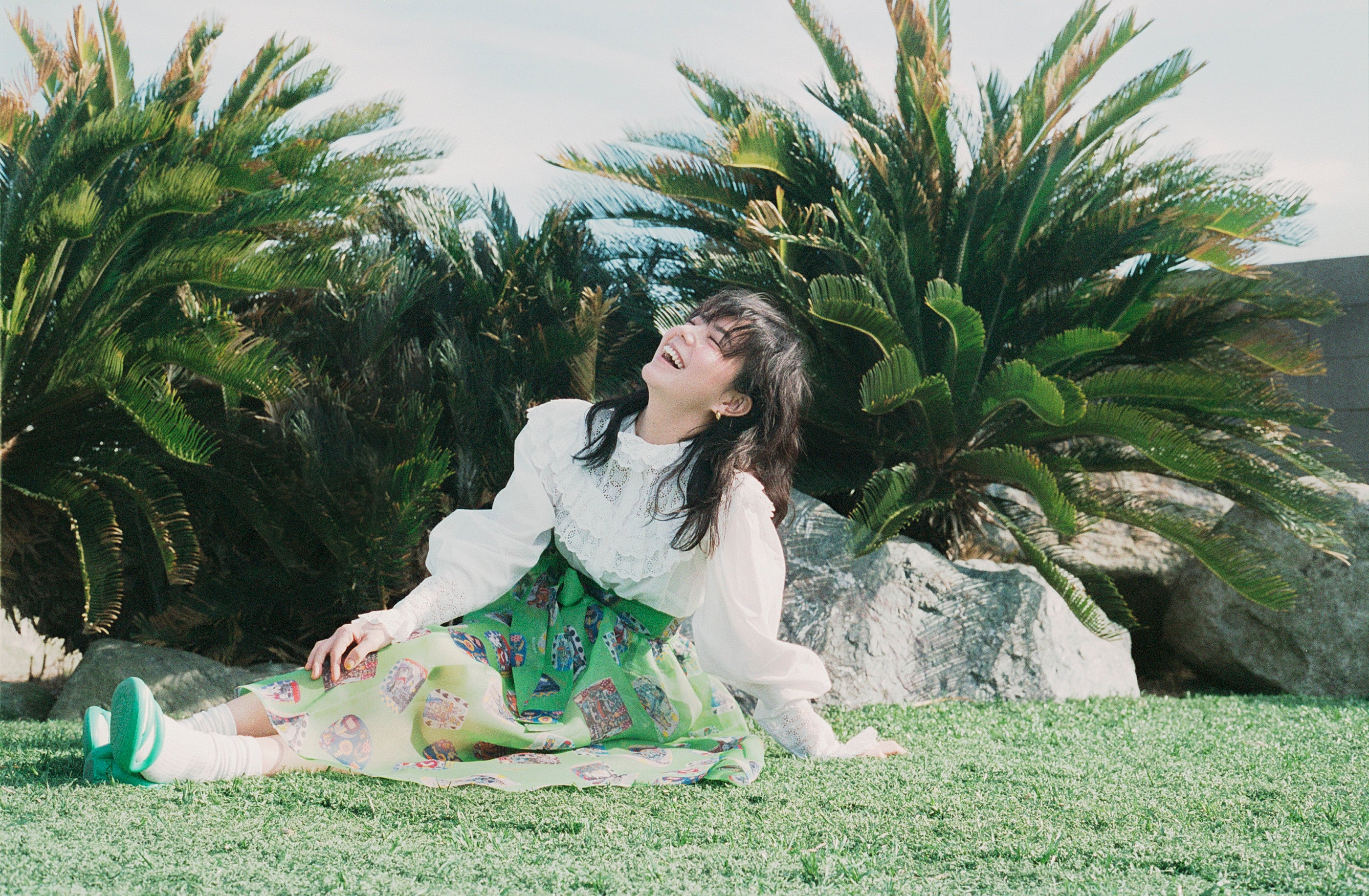 スカート（グリーン）