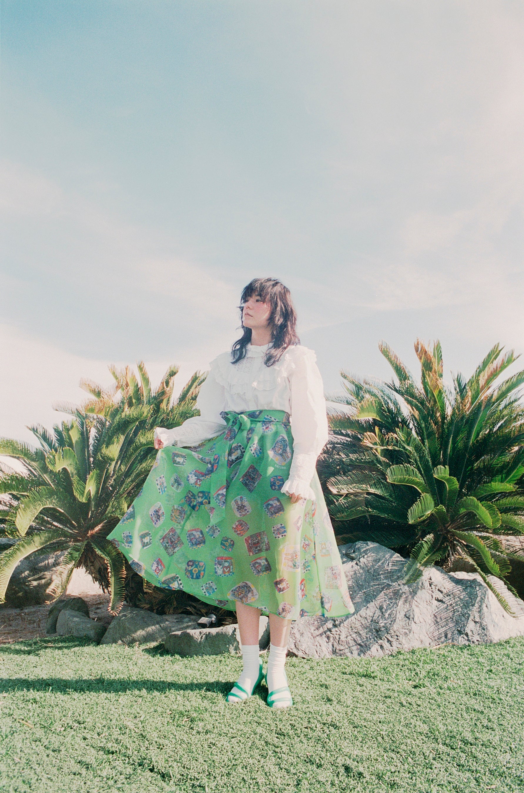 スカート（グリーン）