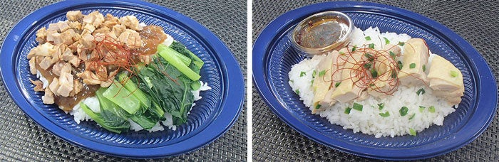 ルーローハン／カオマンガイ