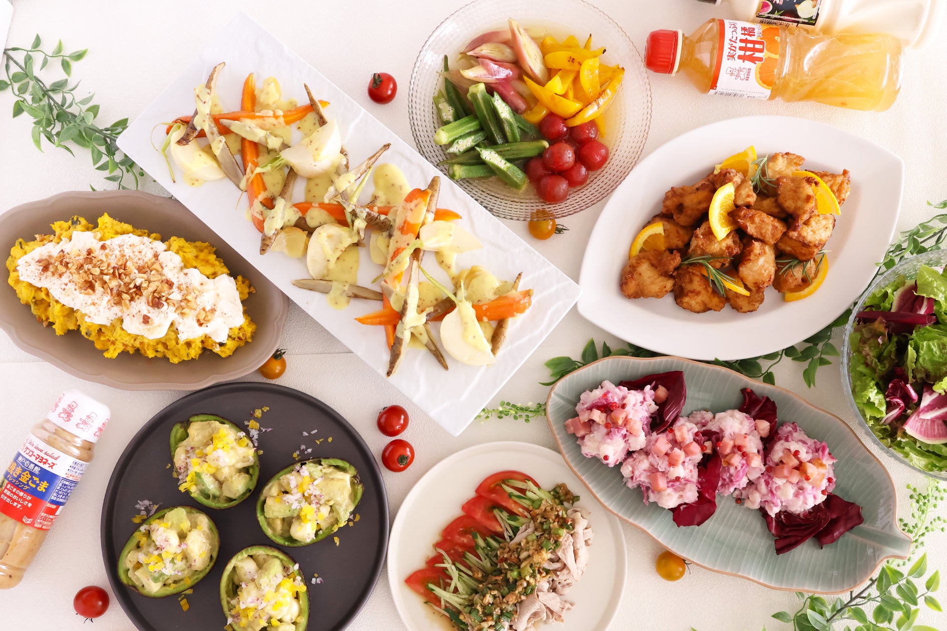 【料理教室】8月24日のドレッシングの日に魅力を体感!特別イベント開催