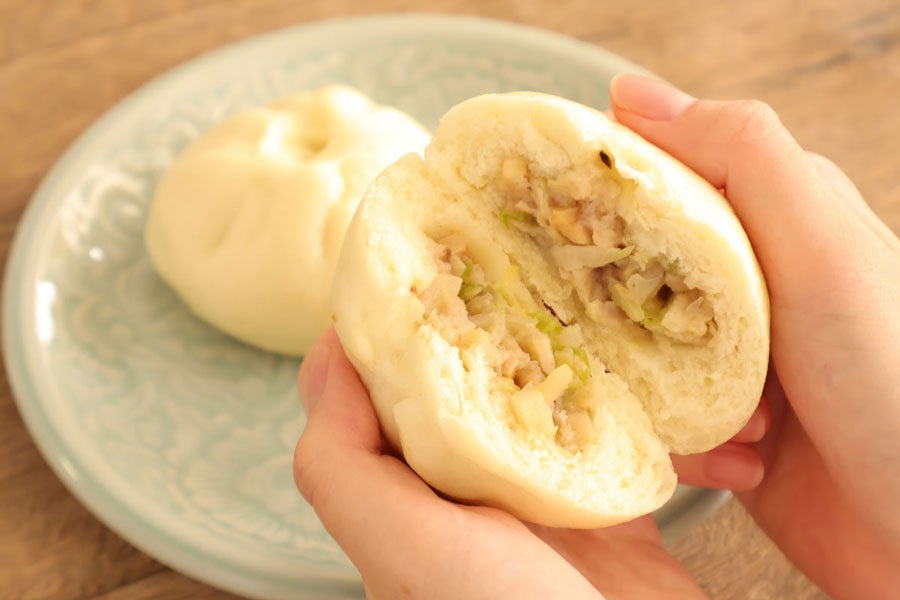 生地から手作り！特製肉まん