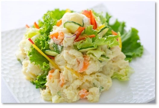 彩り野菜の北海道産きたあかりポテトサラダ