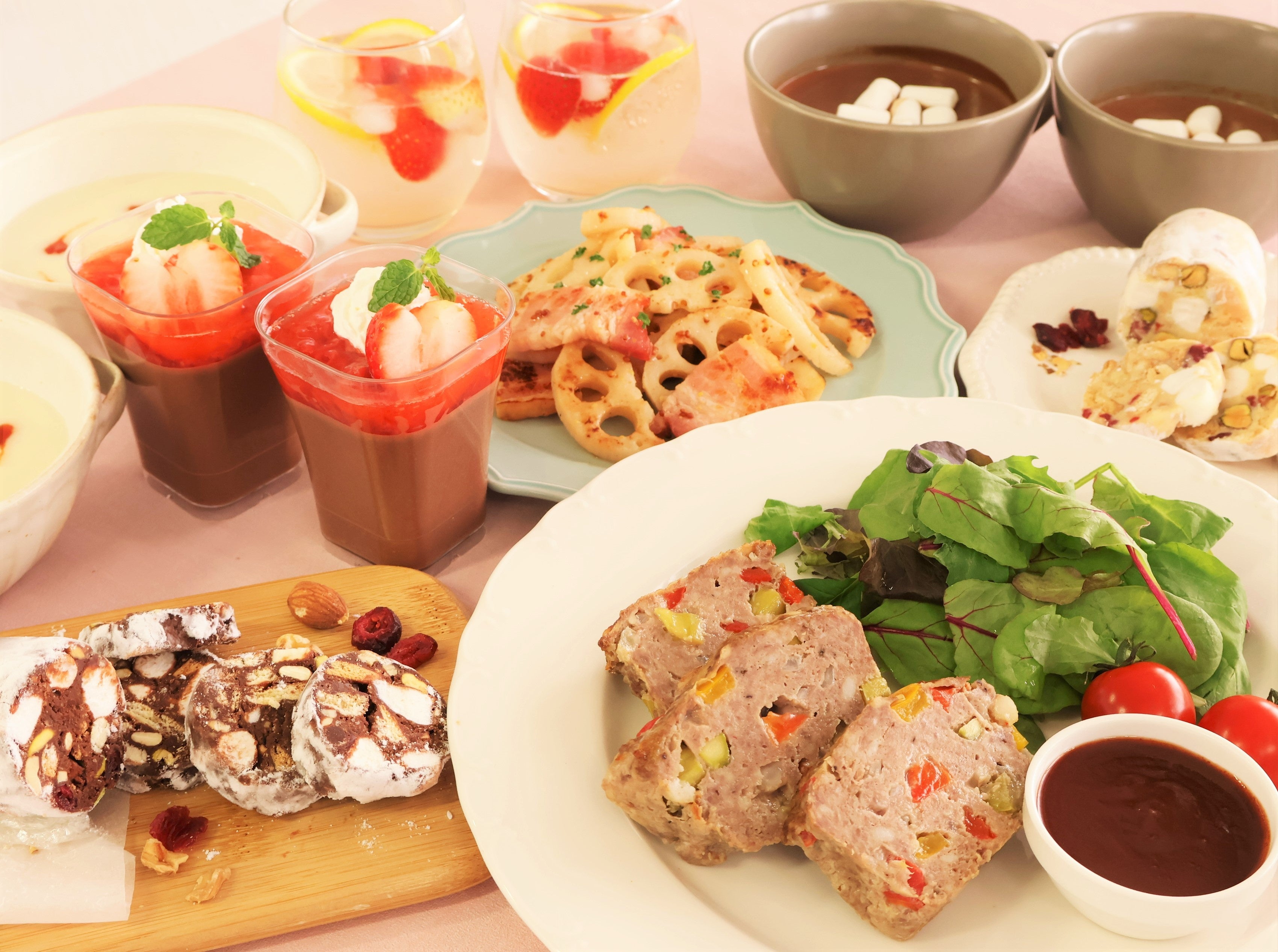 手作りで楽しむバレンタイン！スイーツ＆チョコソースのミートローフ