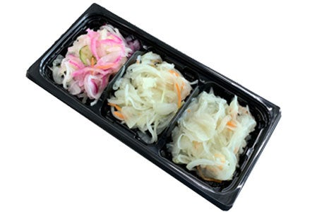 ベース商品のマリネ3種類（DC白老製）