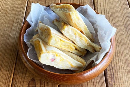 ガーリックポテト&チーズのホットサンド