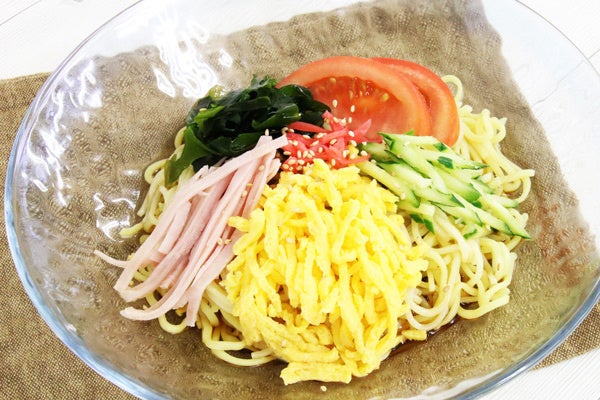 定番の冷やし中華