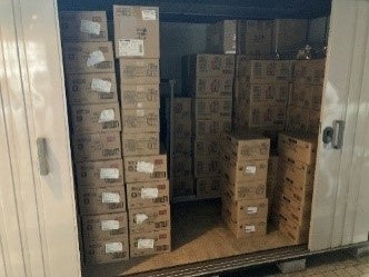 3日間の待機を想定した備蓄品