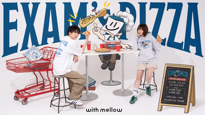 OPENREC発のアパレルブランド『with mellow』の新コレクション「EXAM's OPENREC発のアパレルブランド『with mellow』の新コレクション「EXAM's