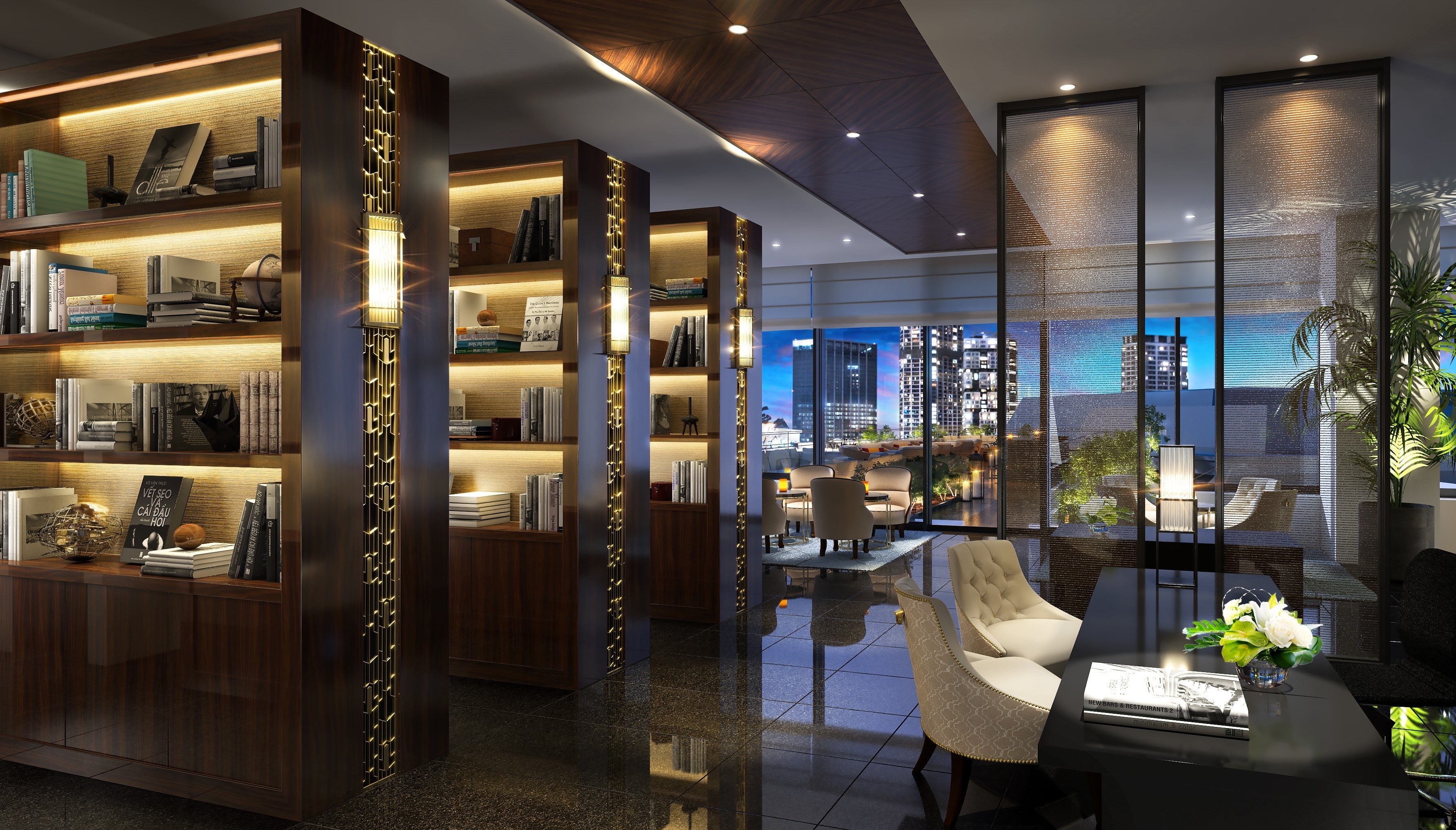 スイートやハイカテゴリー客室にご宿泊のゲスト専用のエグゼクティブラウンジ