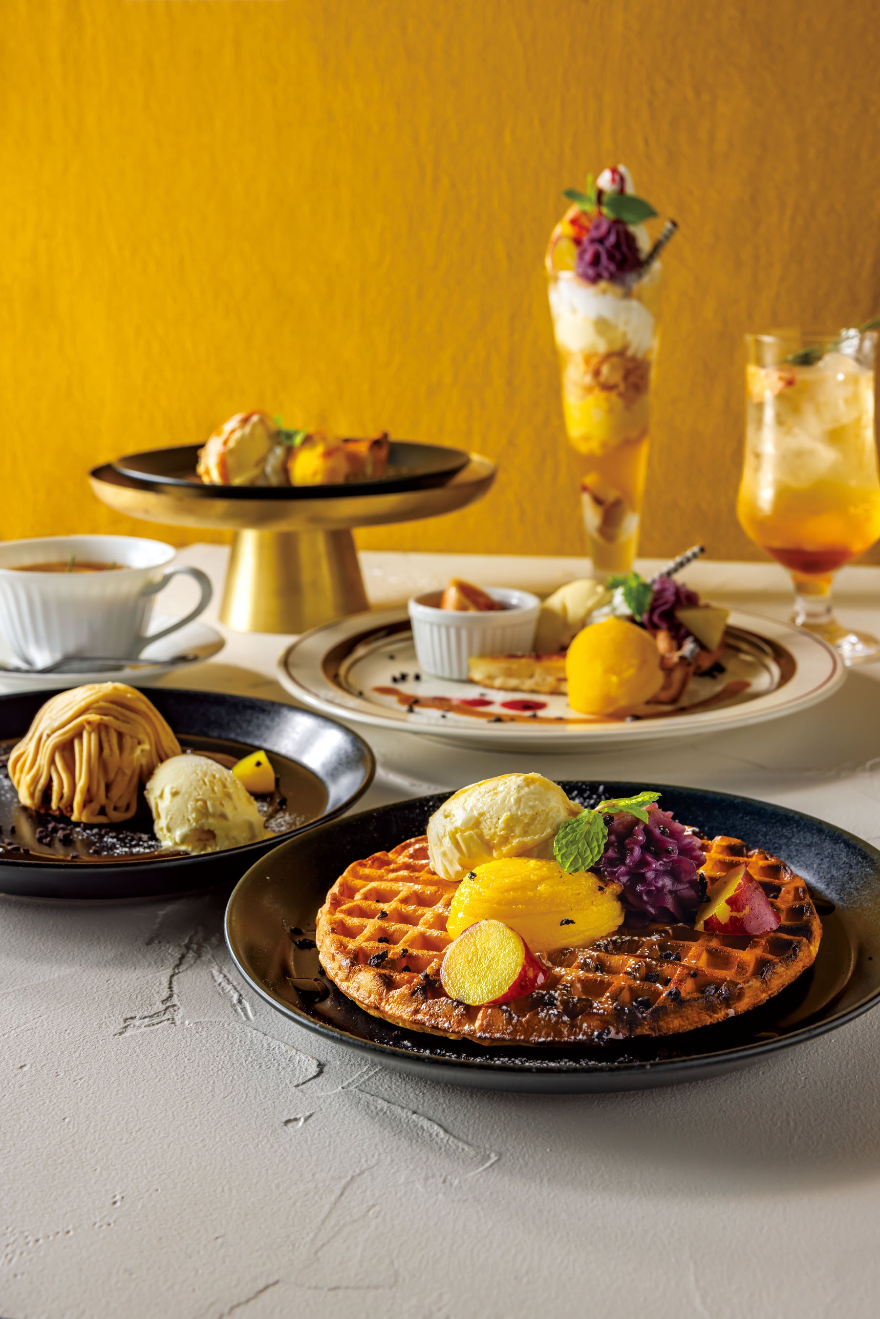 実りの秋のスイーツフェアイメージ