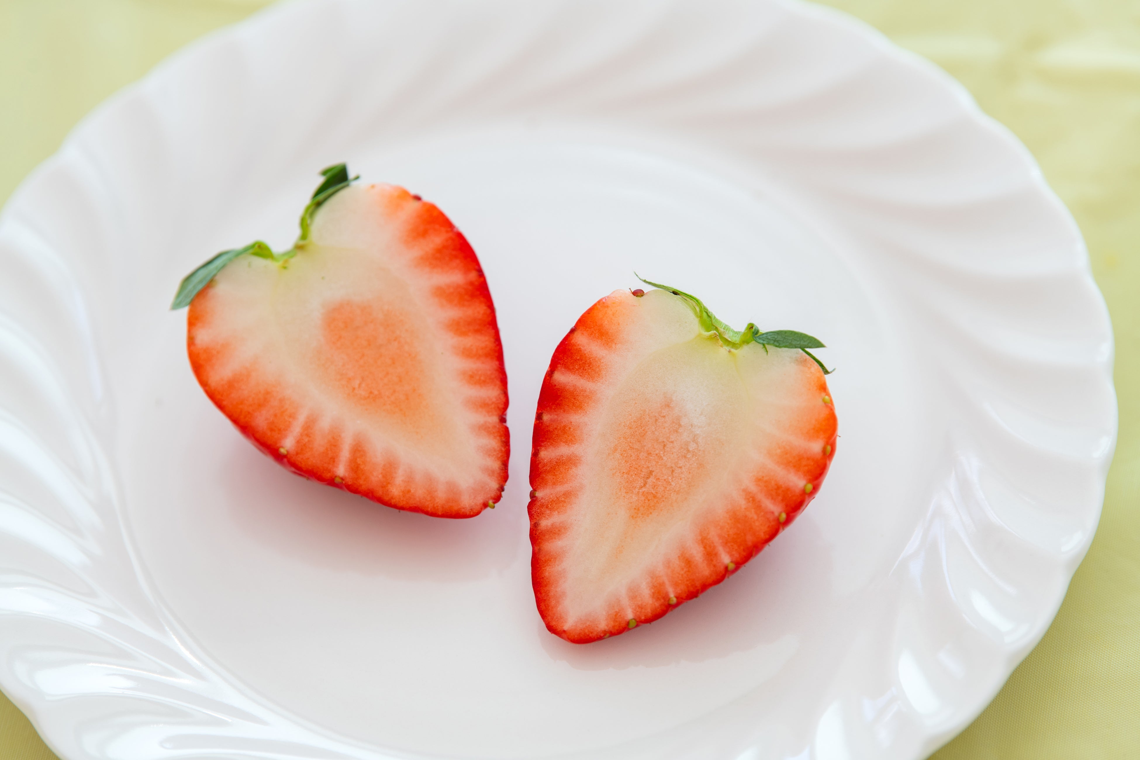 断面がかわいいハート型に