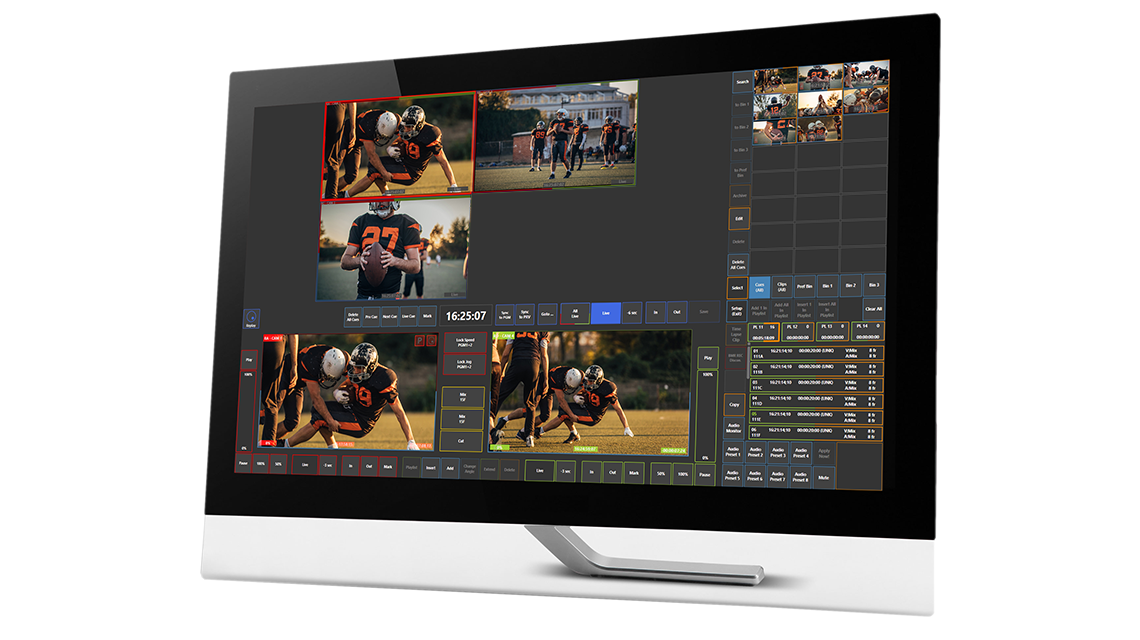 Slomoのタッチ・ユーザー・インターフェイス