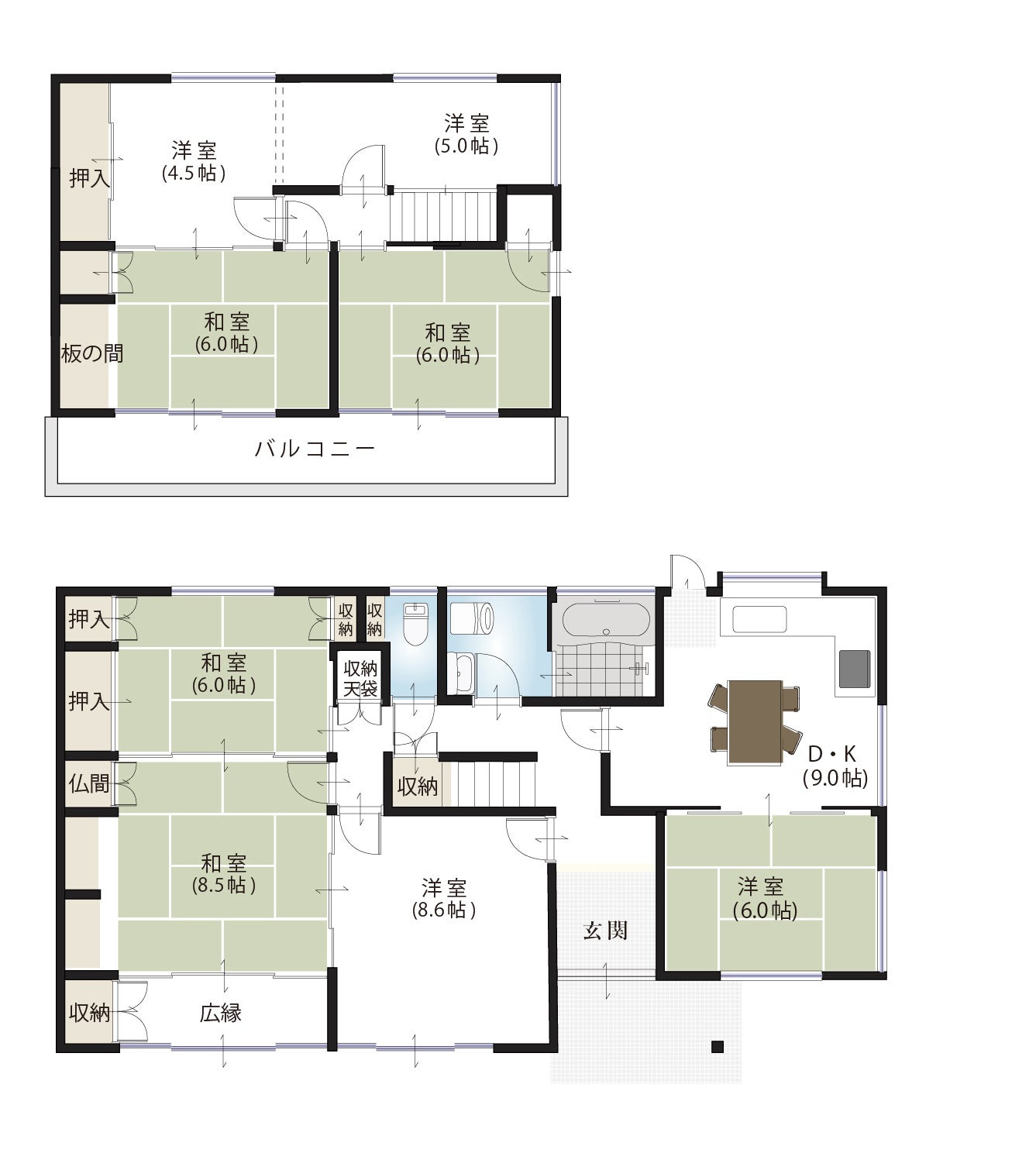 リノベモデル間取りBefore