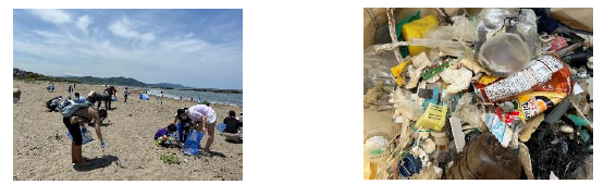 ビーチクリーン活動